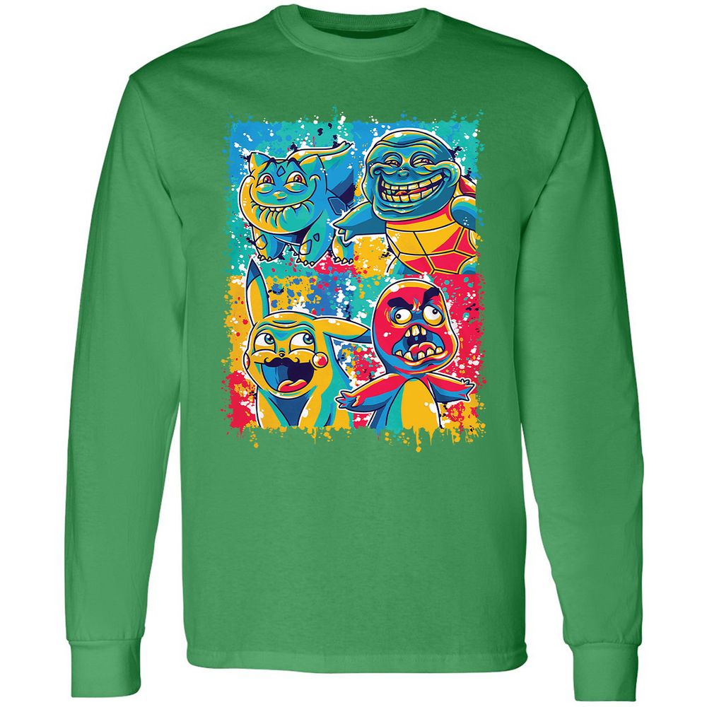 Long Sleeve T-Shirt - PGAH3C36 - Irish Green - 10