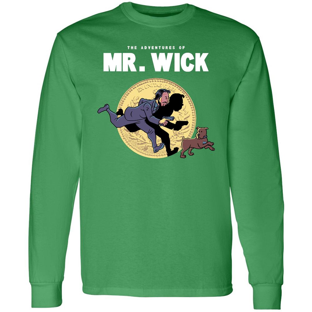 Long Sleeve T-Shirt - MJ137SXU - Irish Green - 10