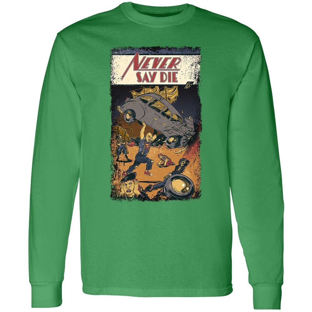 Long Sleeve T-Shirt - SA41AZAH - Irish Green - 10