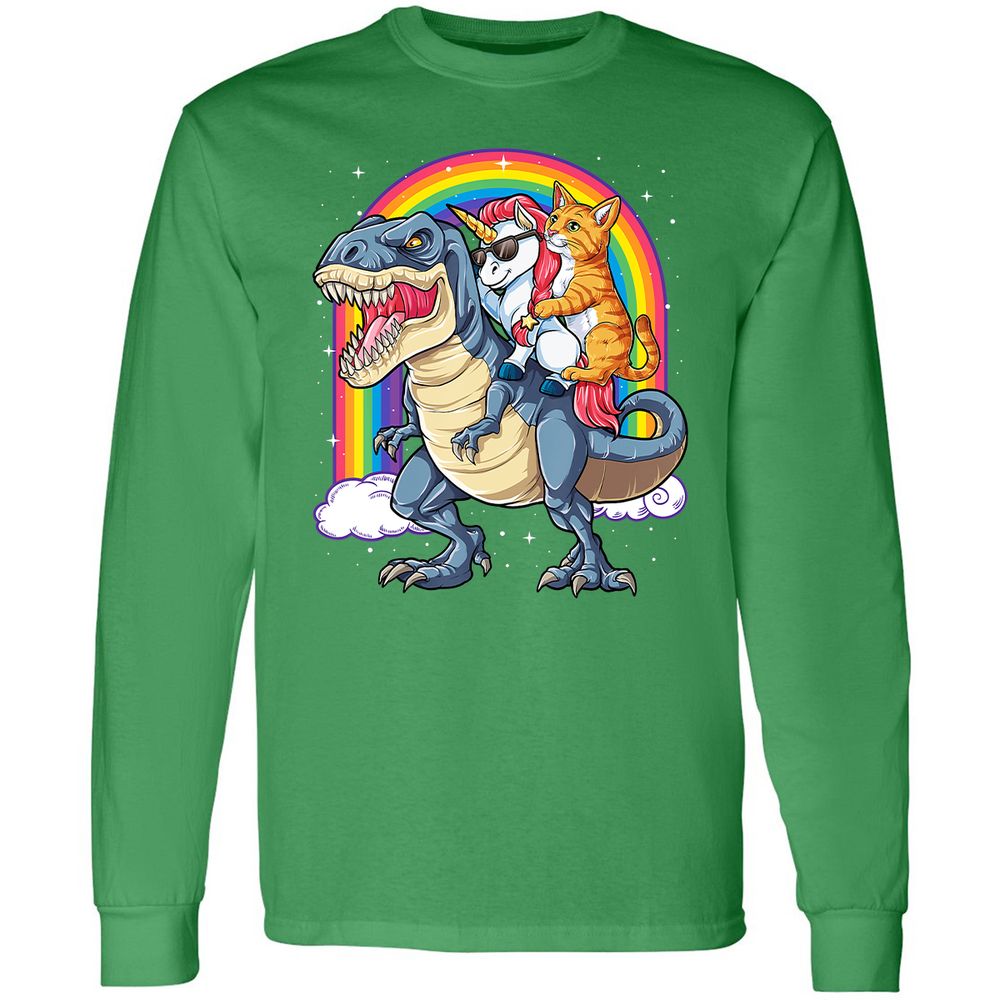 Long Sleeve T-Shirt - 2PU4YCMT - Irish Green - 10