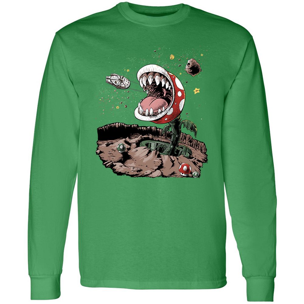 Long Sleeve T-Shirt - H5ALF679 - Irish Green - 10