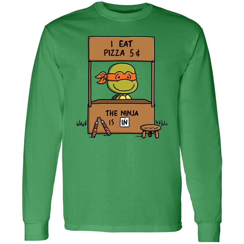 Long Sleeve T-Shirt - 18UYZPNN - Irish Green - 10