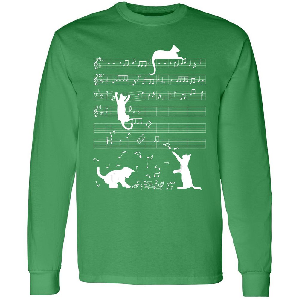 Long Sleeve T-Shirt - 68MBX9BK - Irish Green - 10