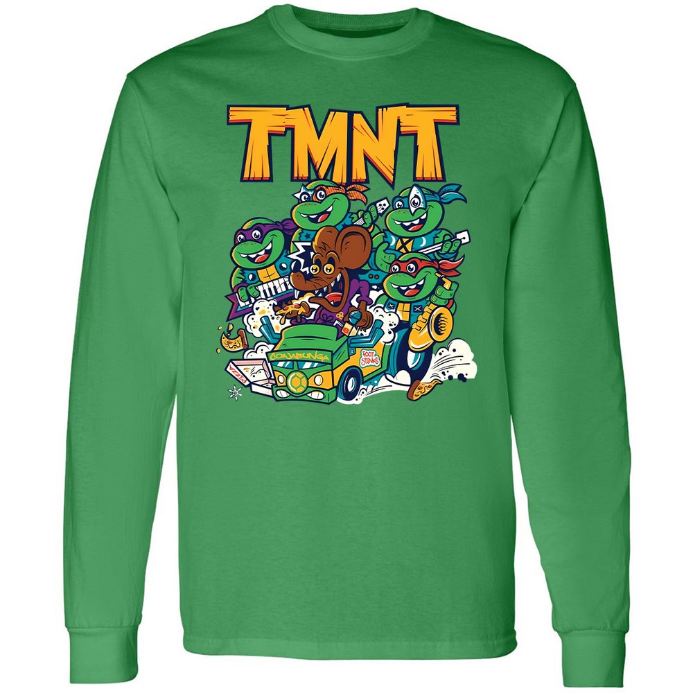Long Sleeve T-Shirt - 7DB2YP81 - Irish Green - 10
