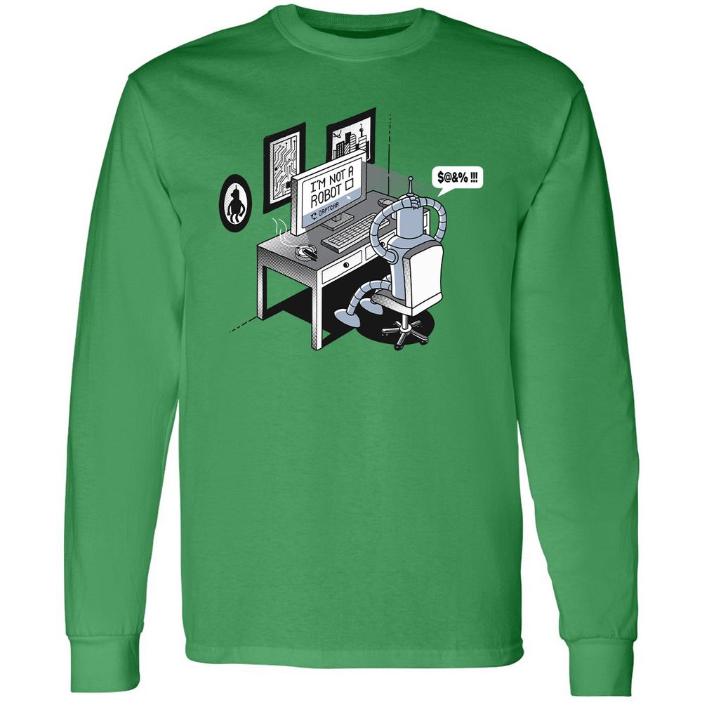 Long Sleeve T-Shirt - MFH2YS21 - Irish Green - 10