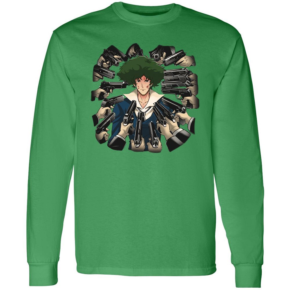 Long Sleeve T-Shirt - HWVU1DAR - Irish Green - 10