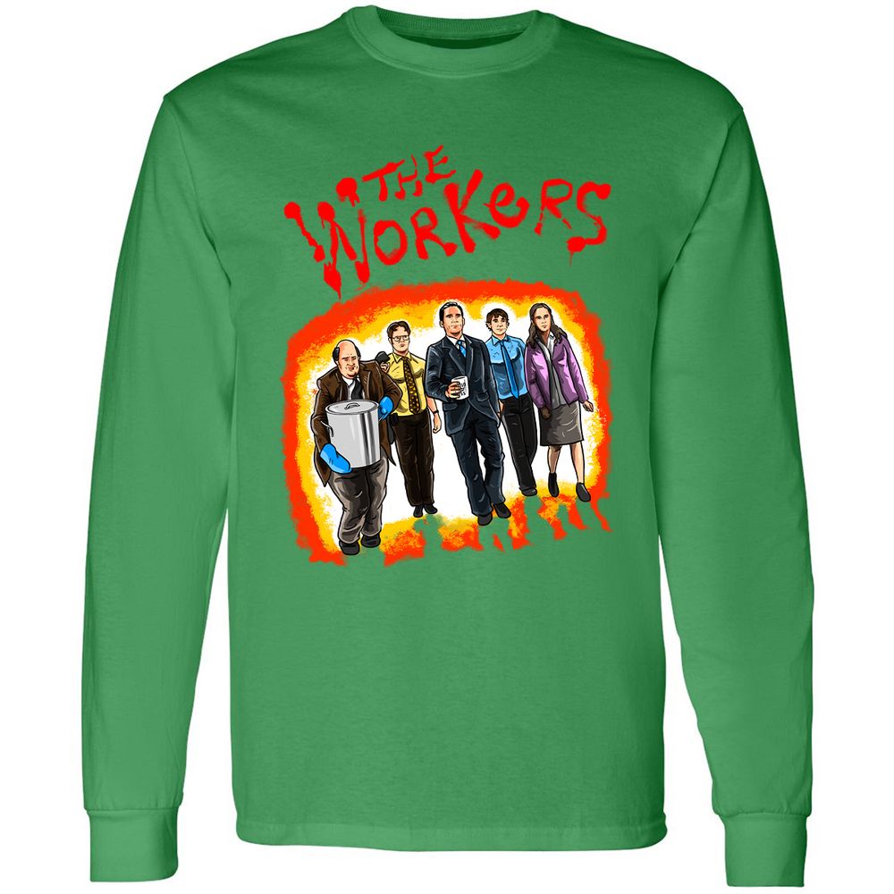 Long Sleeve T-Shirt - 4GGLNRB1 - Irish Green - 10