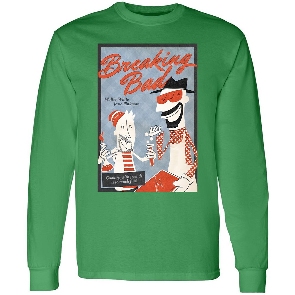 Long Sleeve T-Shirt - Y9S8XCW8 - Irish Green - 10