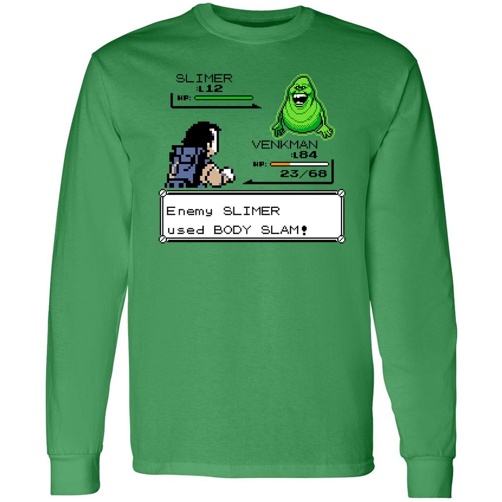 Long Sleeve T-Shirt - 9NYB95K7 - Irish Green - 10