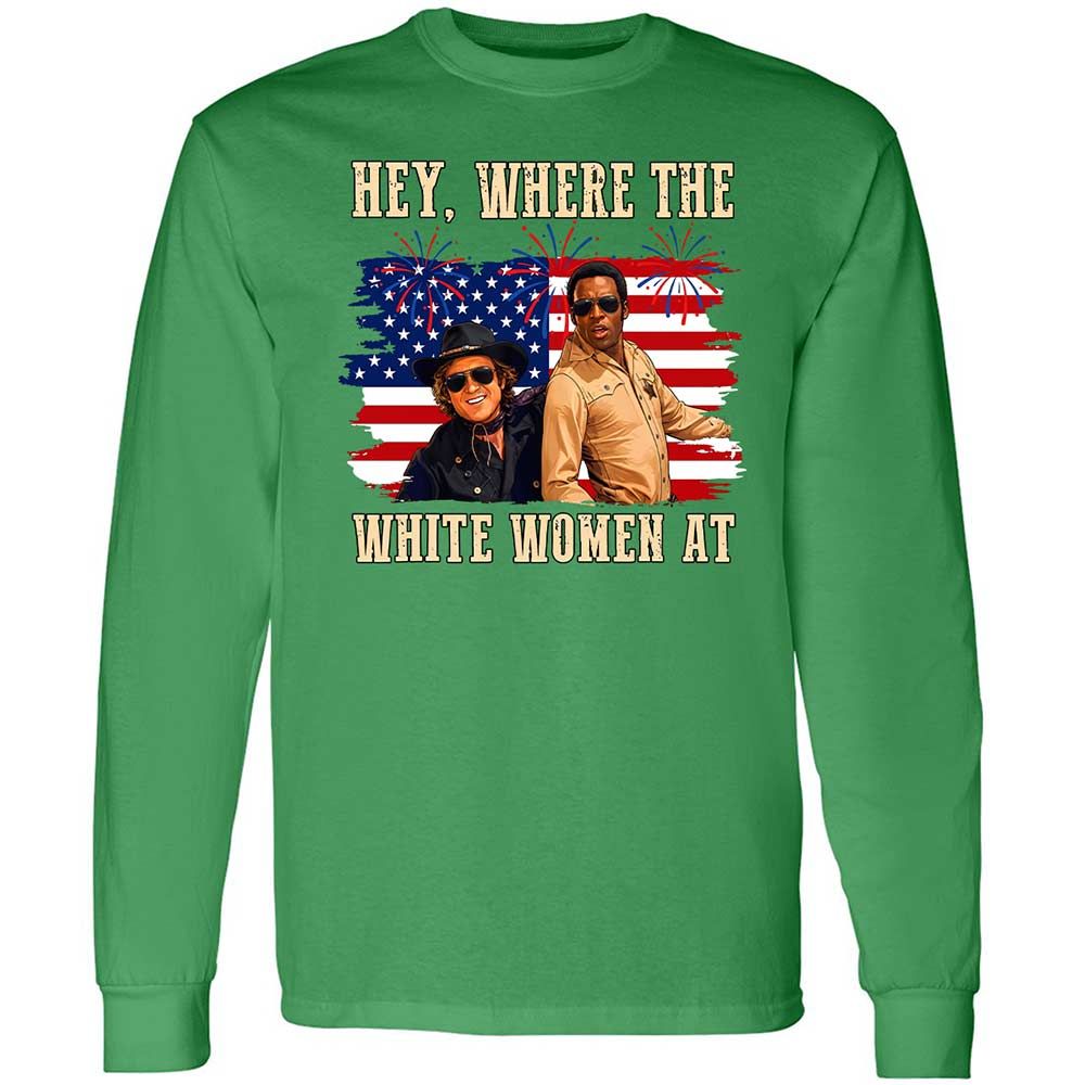 Hey Where The White At - Irish Green - 10