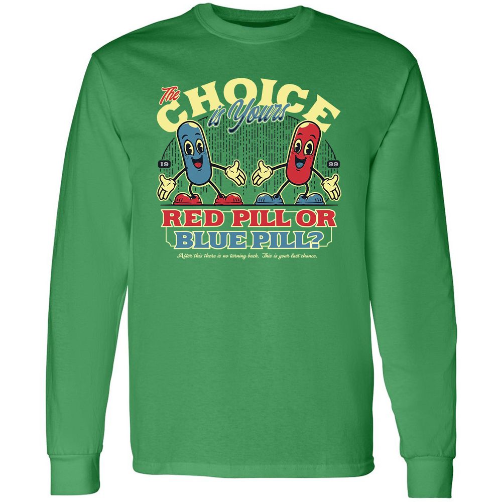 Long Sleeve T-Shirt - 1L7QJMW6 - Irish Green - 10