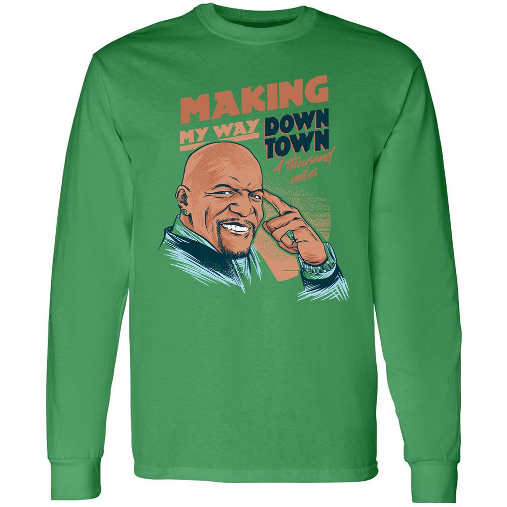 Long Sleeve T-Shirt - 5VGPGMVE - Irish Green - 10