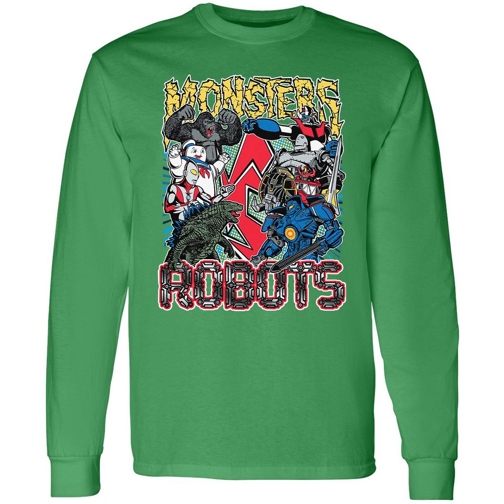 Long Sleeve T-Shirt - W3FAHGM3 - Irish Green - 10