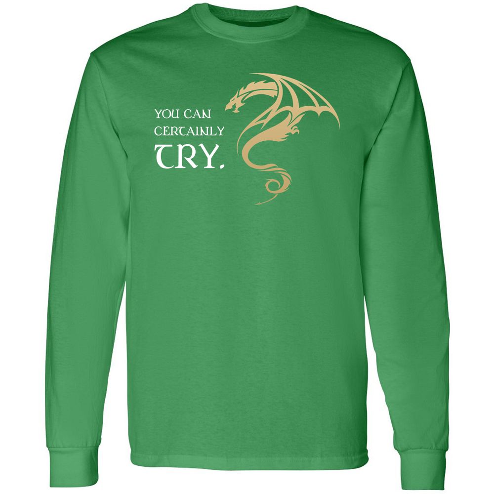Long Sleeve T-Shirt - 3UUQLZF2 - Irish Green - 10