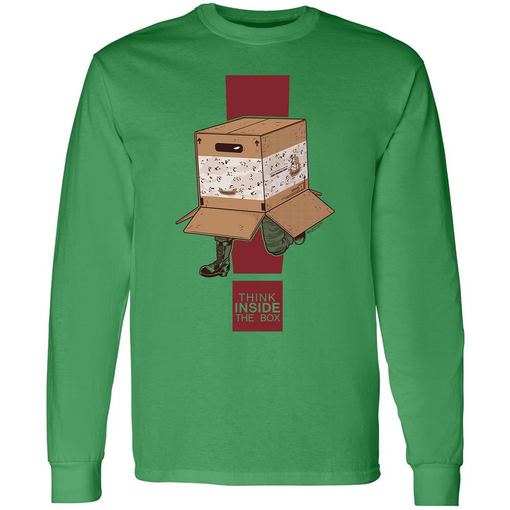 Long Sleeve T-Shirt - FV8ATEPD - Irish Green - 10