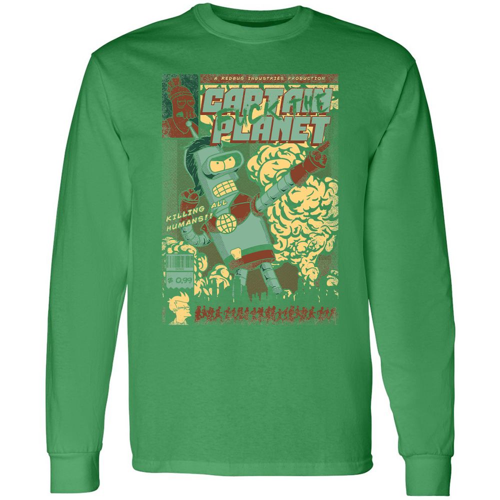 Long Sleeve T-Shirt - NR8S8615 - Irish Green - 10