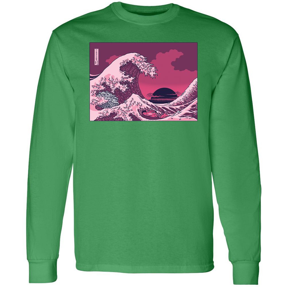 Long Sleeve T-Shirt - 4TNTMYQ7 - Irish Green - 10