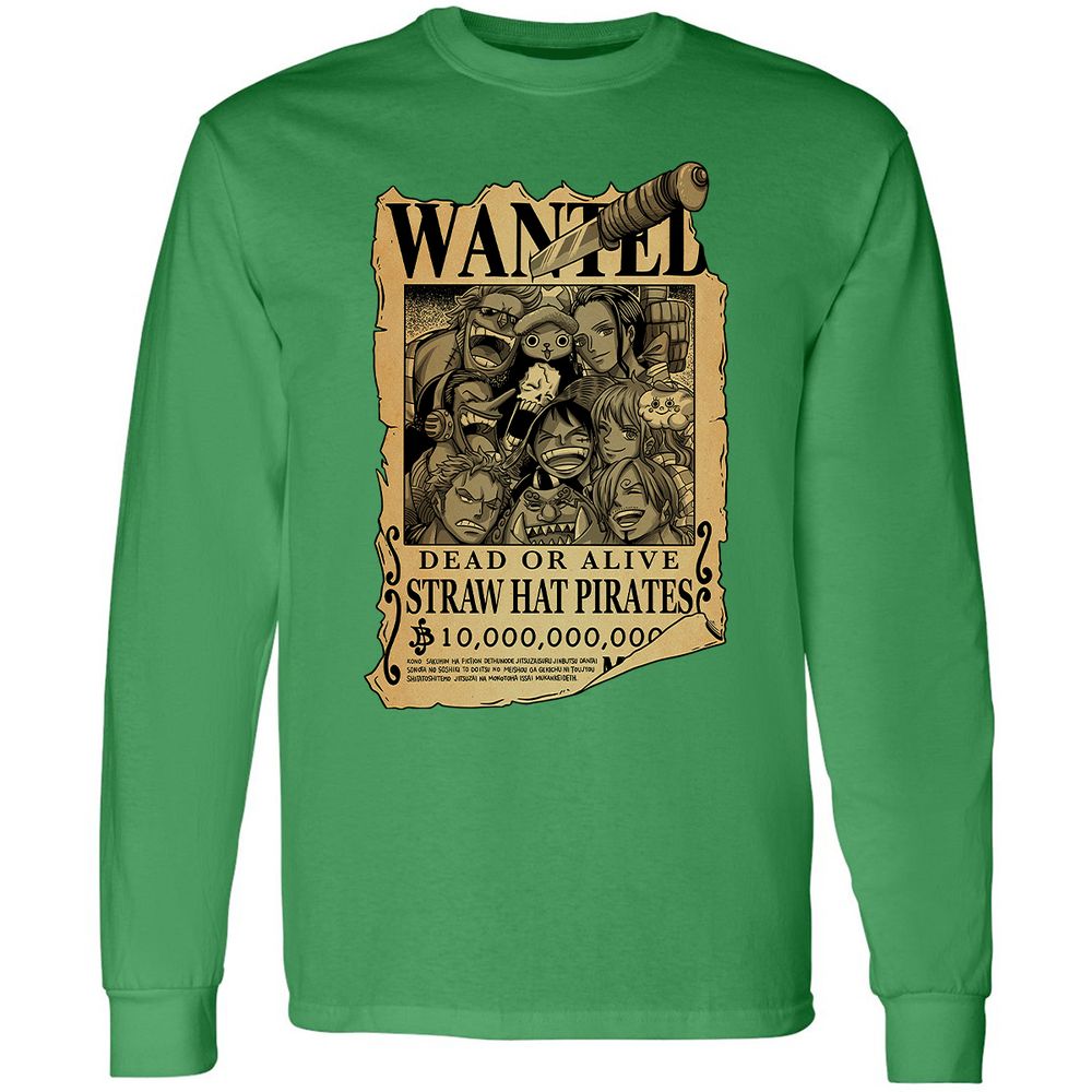 Long Sleeve T-Shirt - WJS3NWWL - Irish Green - 10