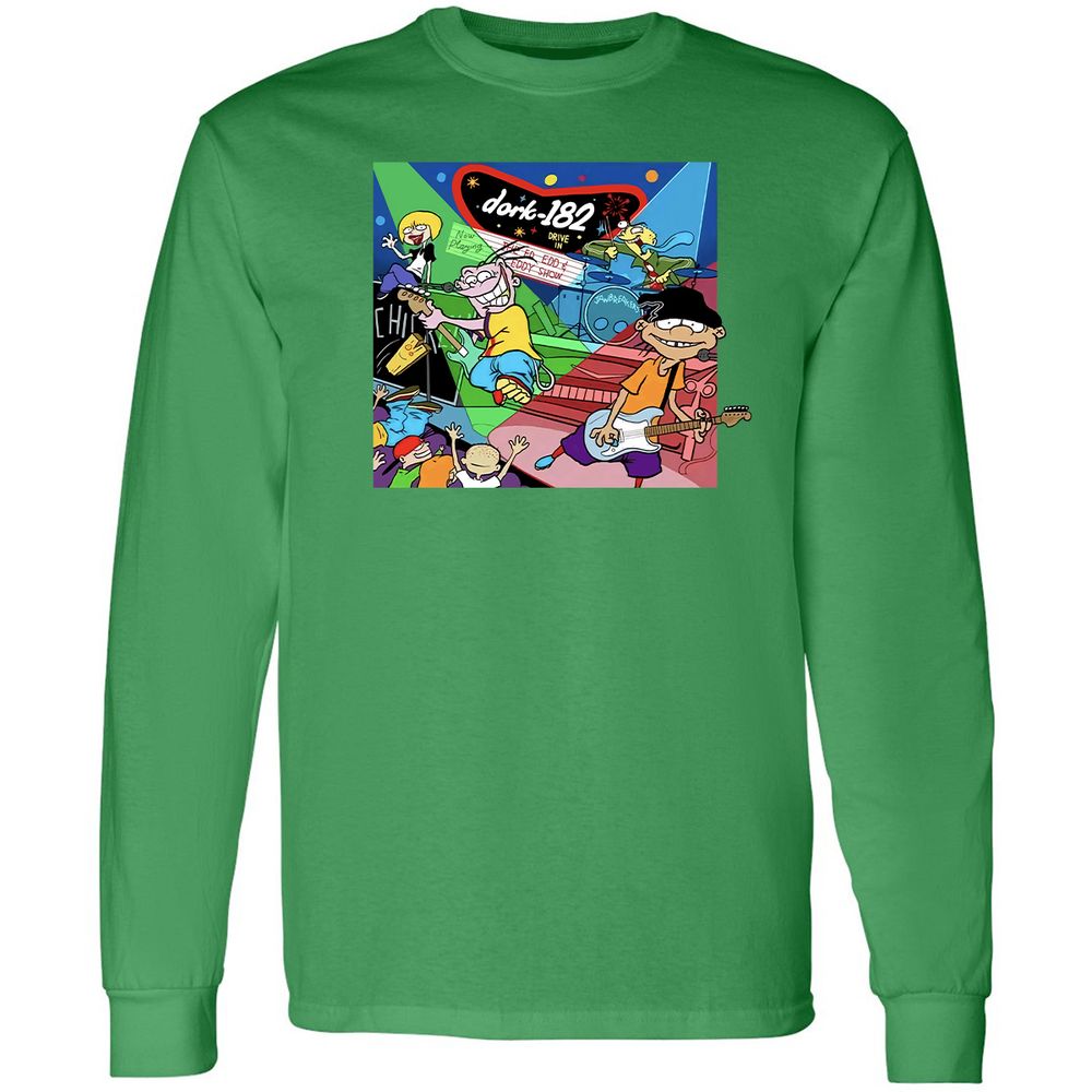 Long Sleeve T-Shirt - TQ876P47 - Irish Green - 10