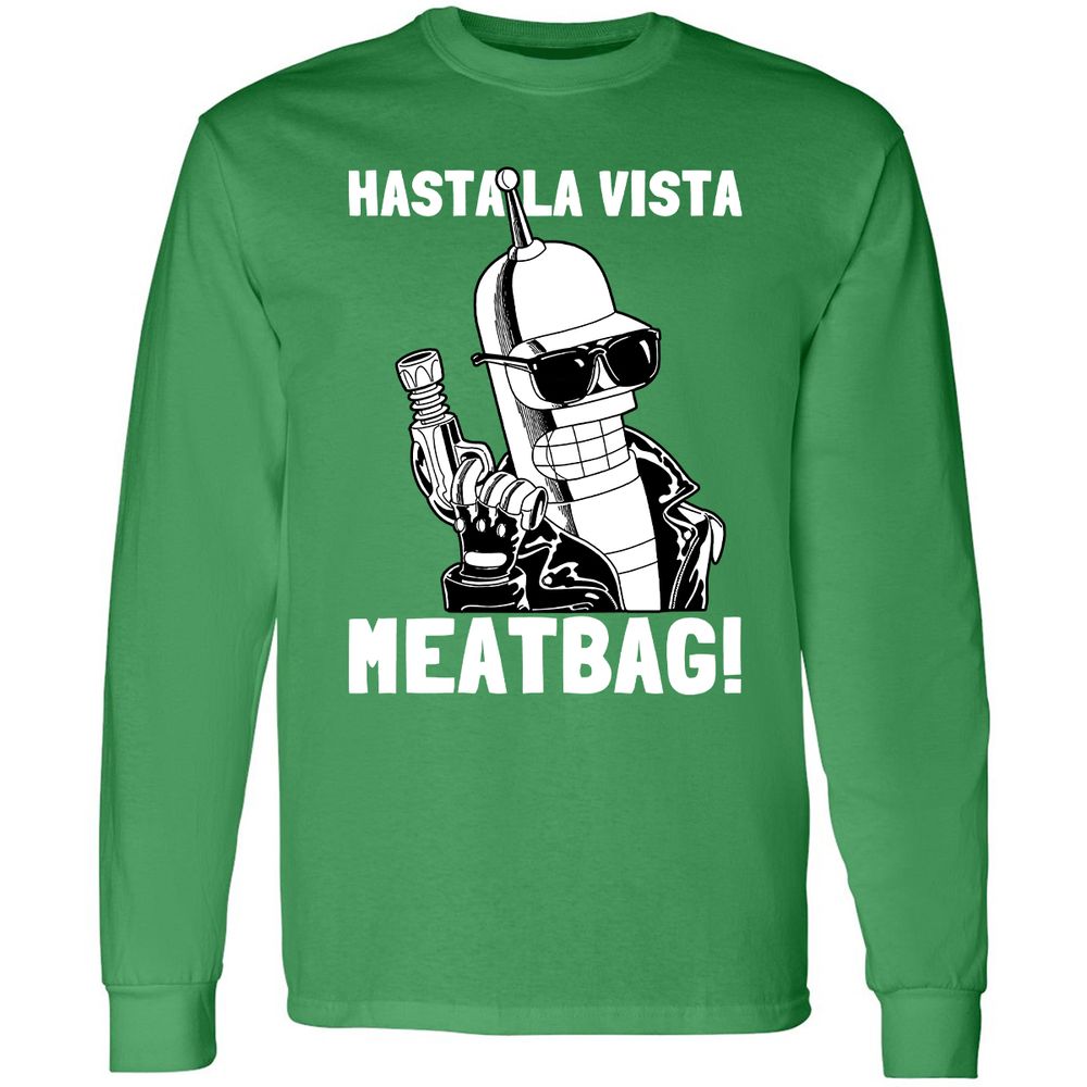 Long Sleeve T-Shirt - GX75XDAA - Irish Green - 10