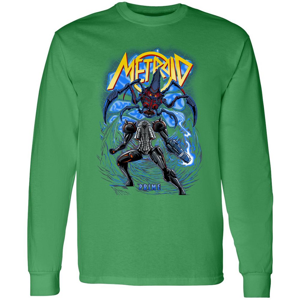 Long Sleeve T-Shirt - 9XA8TAZP - Irish Green - 10