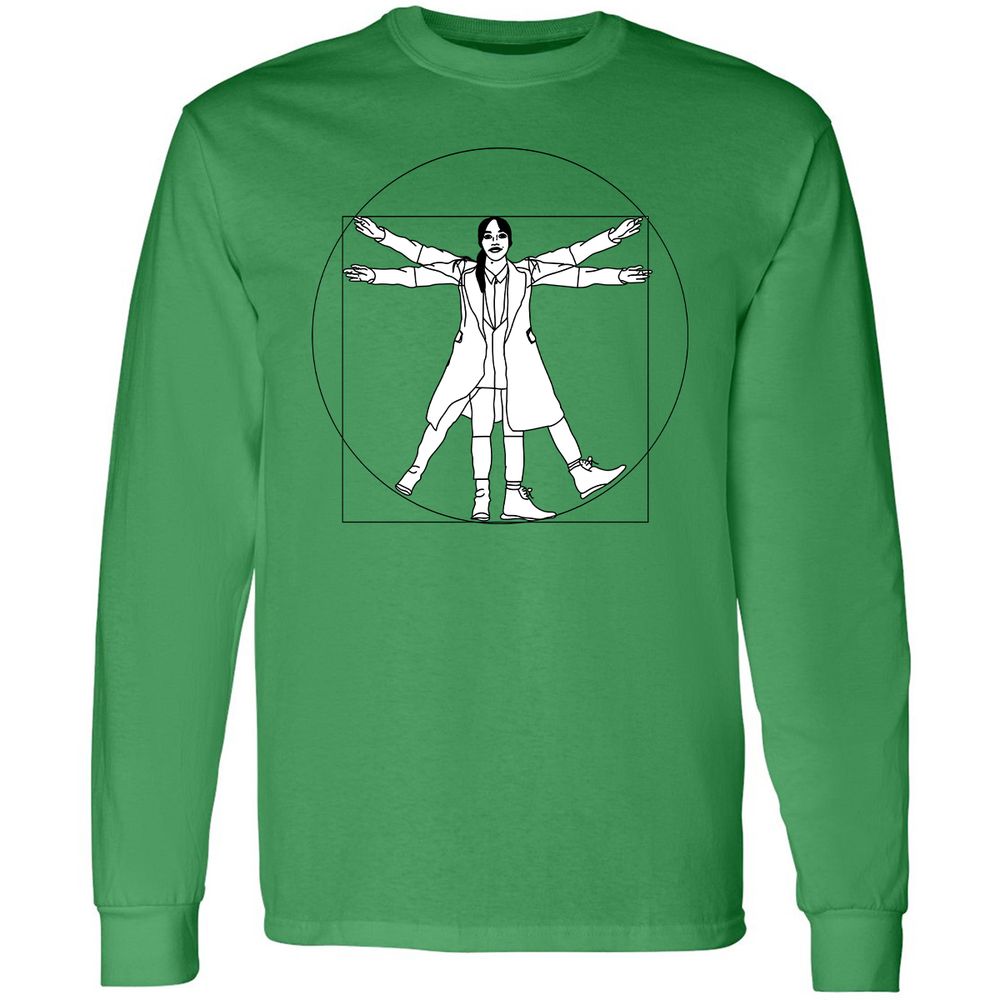 Vitruvian Philomena Cunk - Cunk on Earth - Irish Green - 10