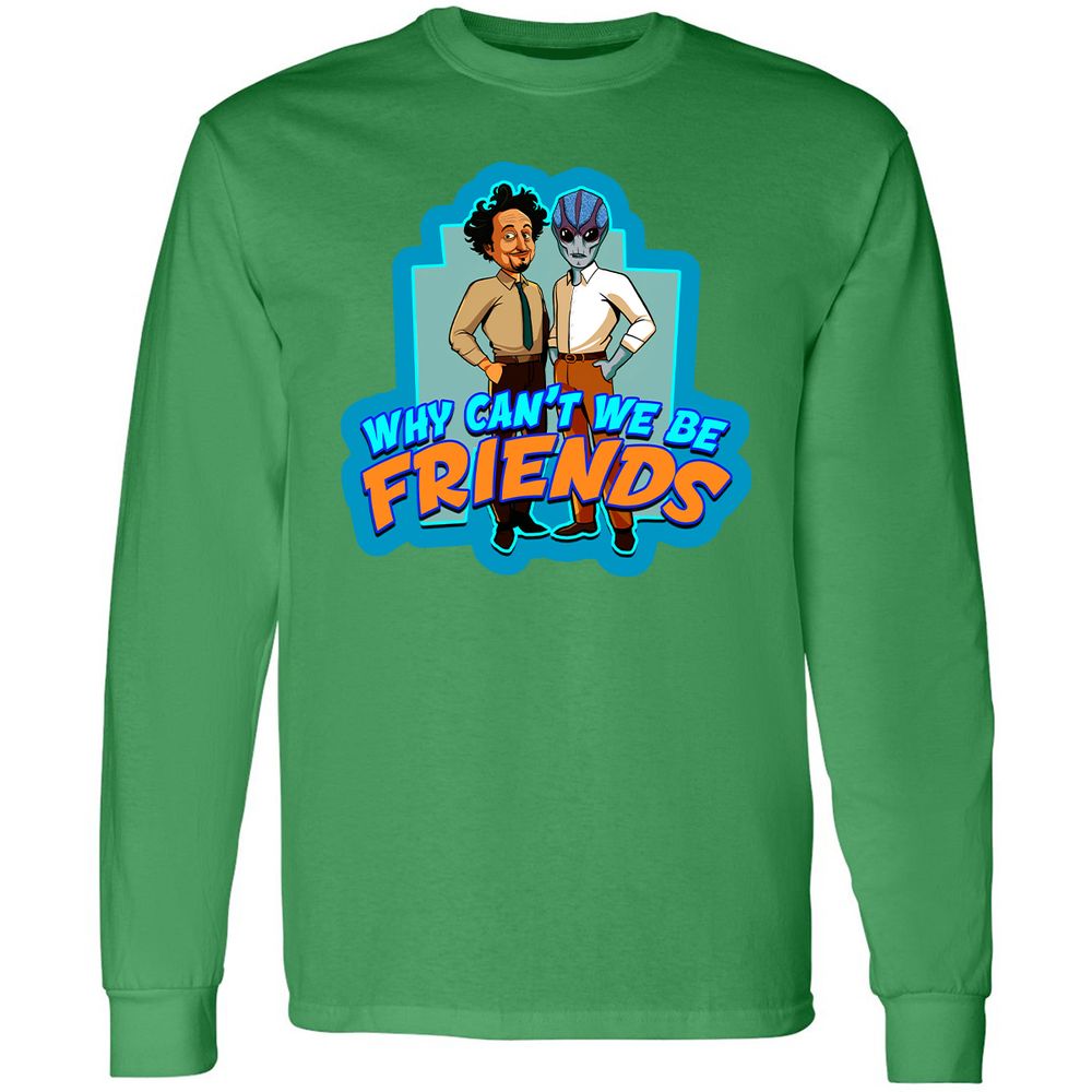 Long Sleeve T-Shirt - QBS8WBFS - Irish Green - 10
