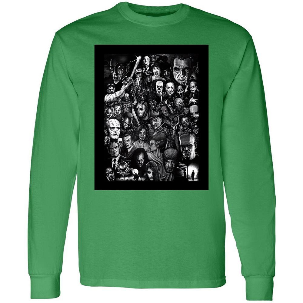 Long Sleeve T-Shirt - HPSJUGFW - Irish Green - 10