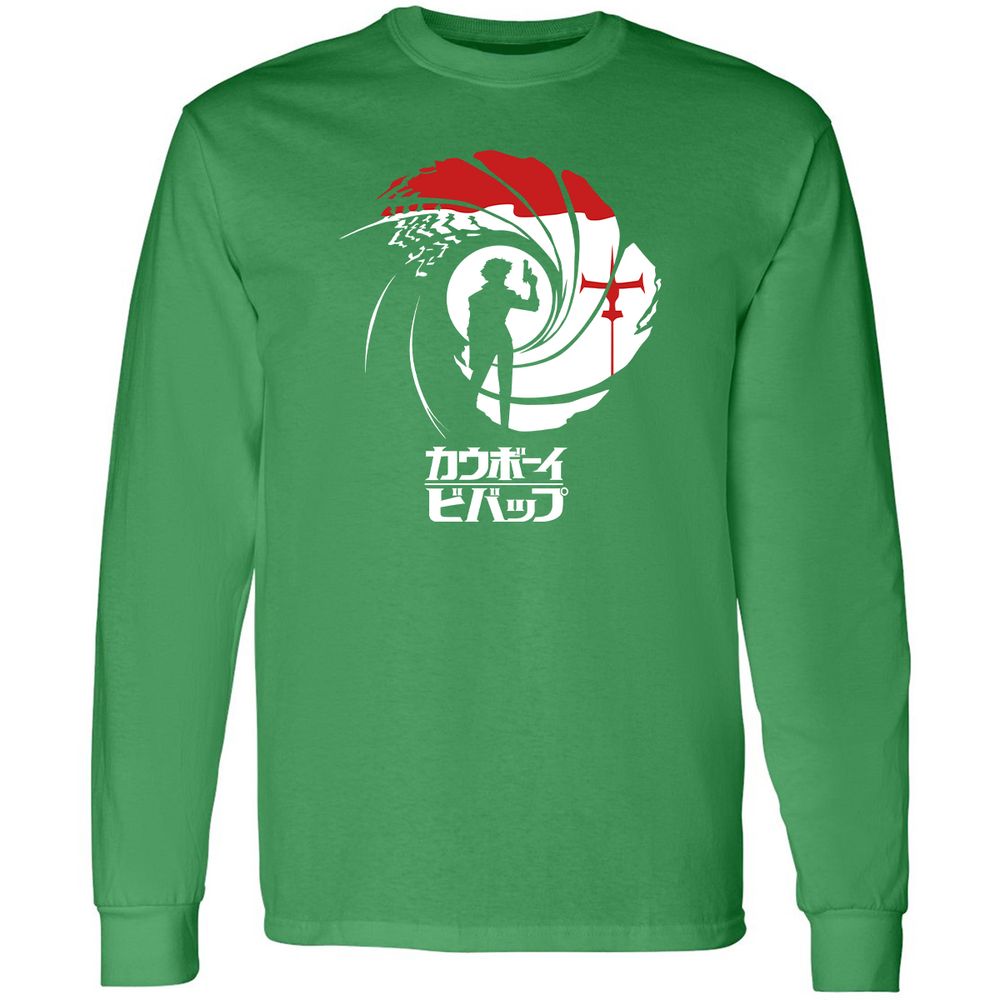 Long Sleeve T-Shirt - LCUDYUJ9 - Irish Green - 10