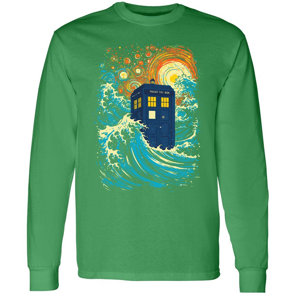 Long Sleeve T-Shirt - 3CTRKWKG - Irish Green - 10