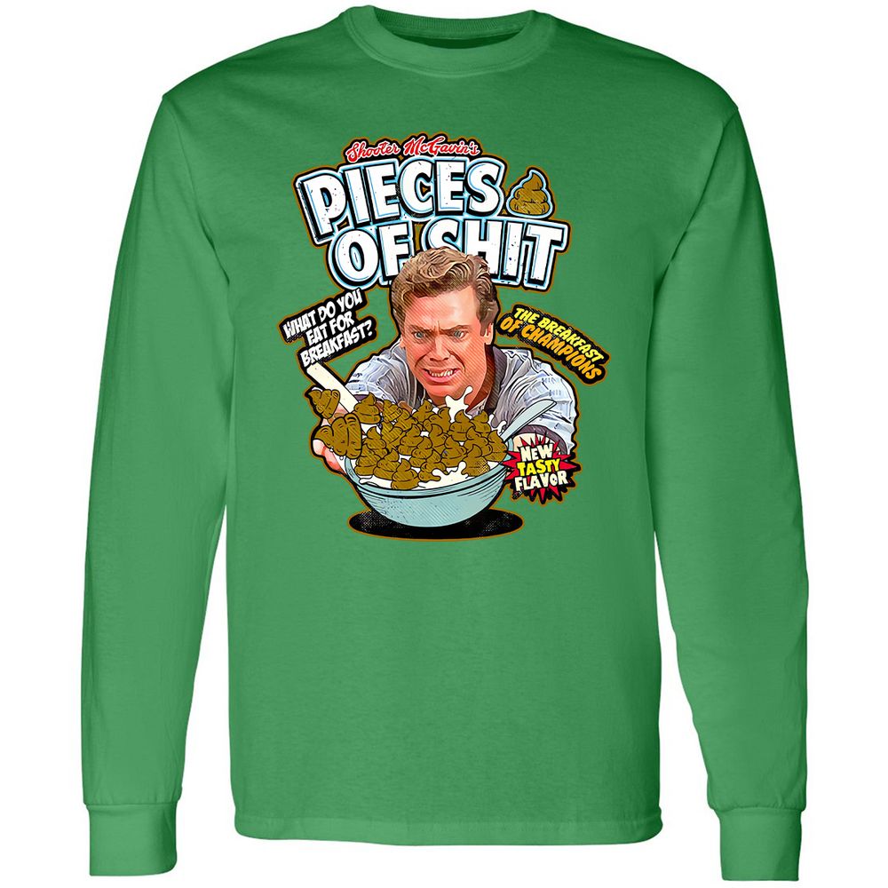 Long Sleeve T-Shirt - FQ2UVZ5X - Irish Green - 10
