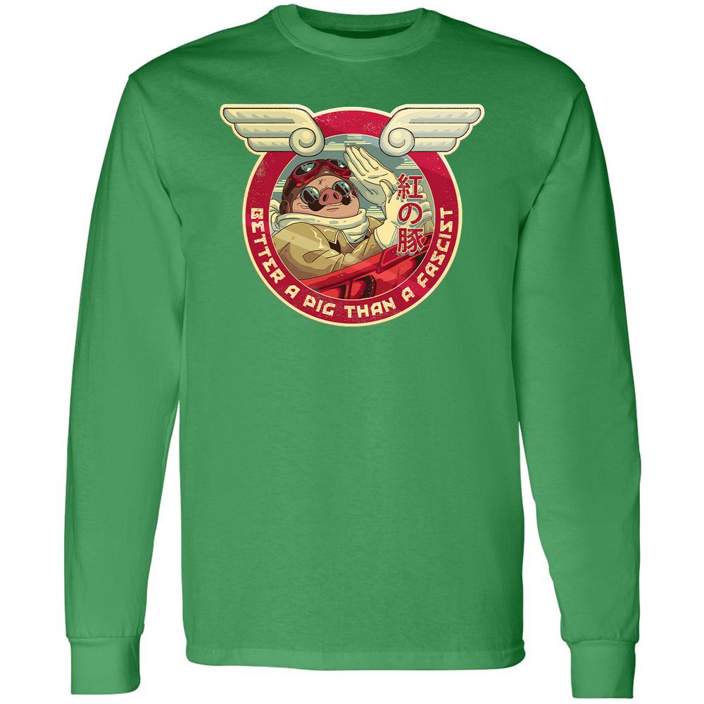 Long Sleeve T-Shirt - 6ZATJDEW - Irish Green - 10
