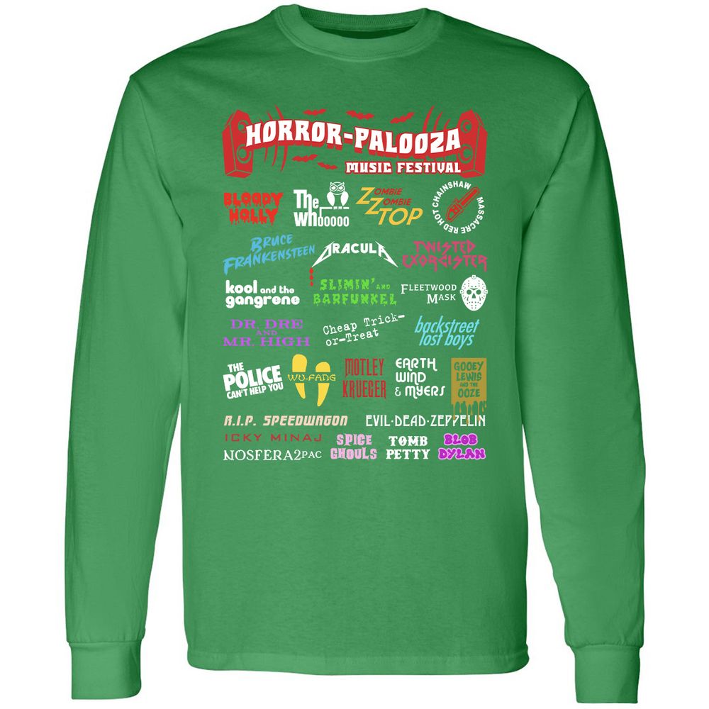 Long Sleeve T-Shirt - MUY9VX7U - Irish Green - 10