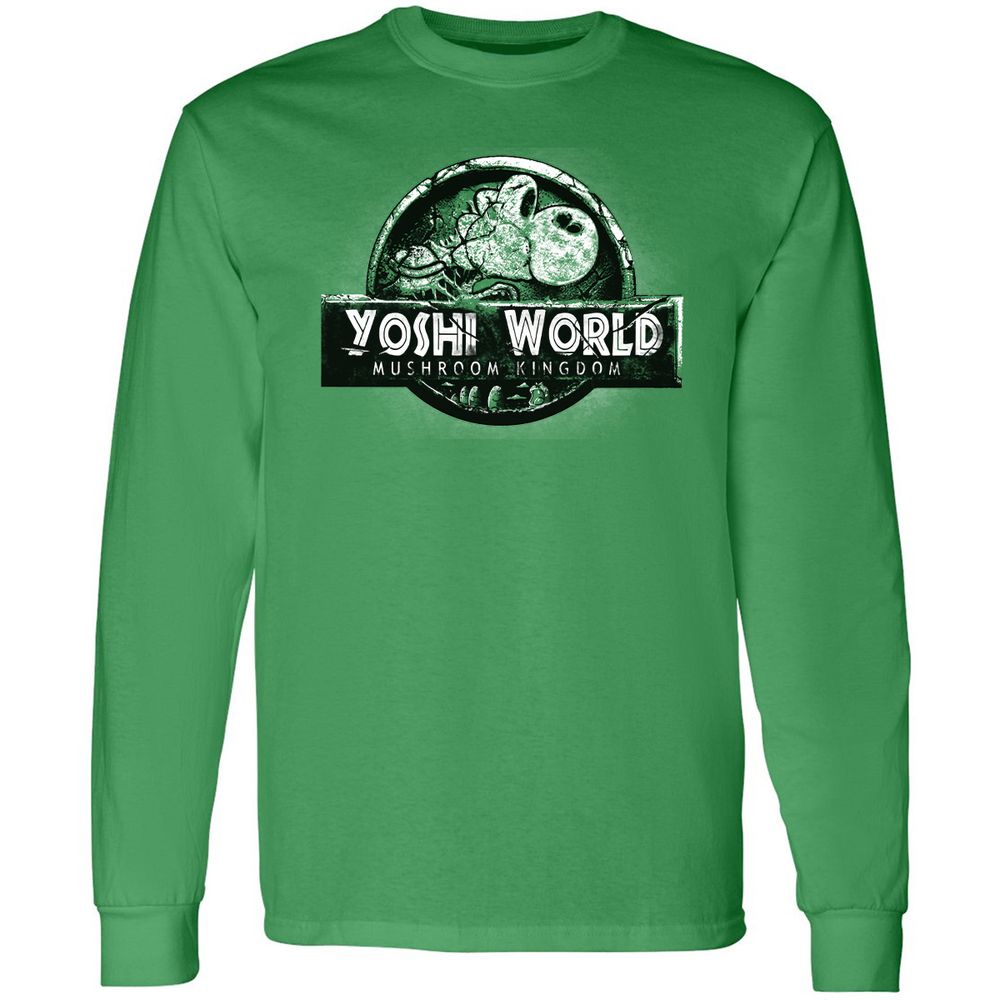Long Sleeve T-Shirt - B5WC69ZY - Irish Green - 10