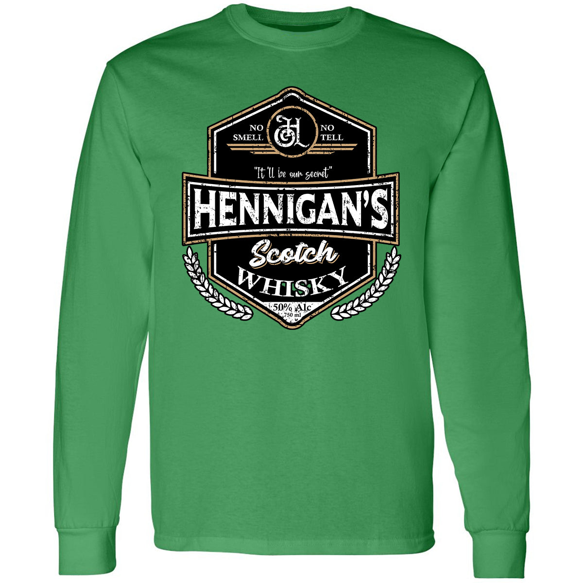 Long Sleeve T-Shirt - B31U2CCA - Irish Green - 10