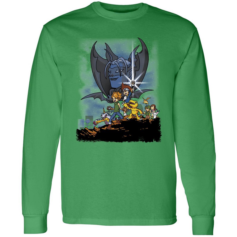 Long Sleeve T-Shirt - WKN3UVVJ - Irish Green - 10