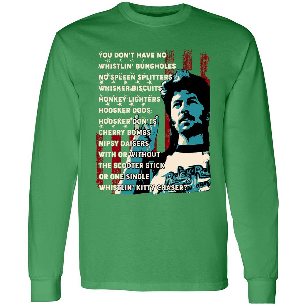 Long Sleeve T-Shirt - QZZZ8WFD - Irish Green - 10