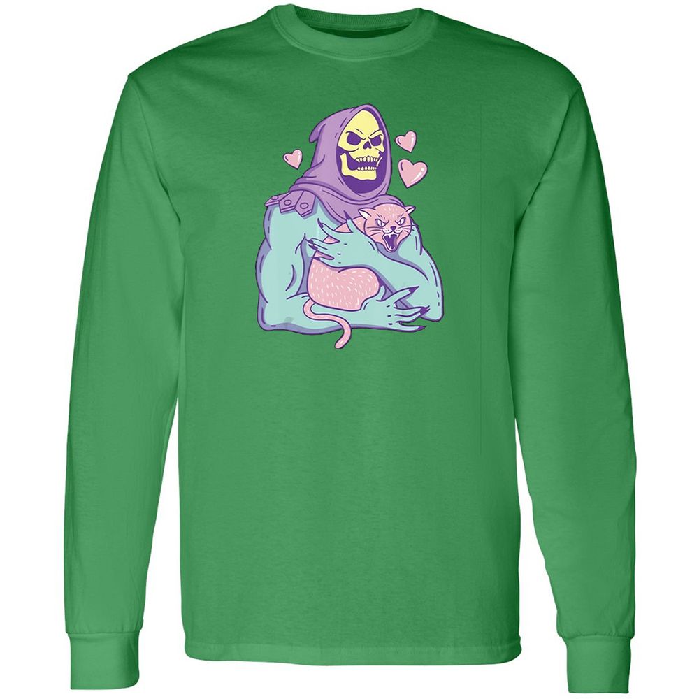 Long Sleeve T-Shirt - M6N3KFMJ - Irish Green - 10