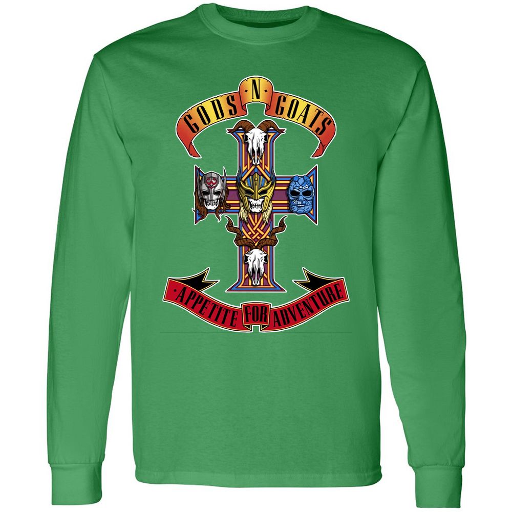 Long Sleeve T-Shirt - W9MHG2N1 - Irish Green - 10
