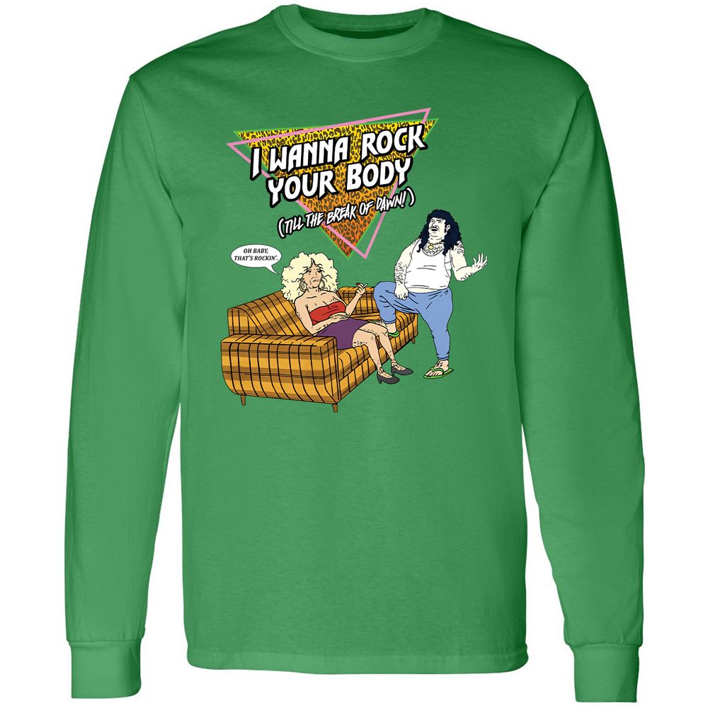 Long Sleeve T-Shirt - JNJ1DX3X - Irish Green - 10
