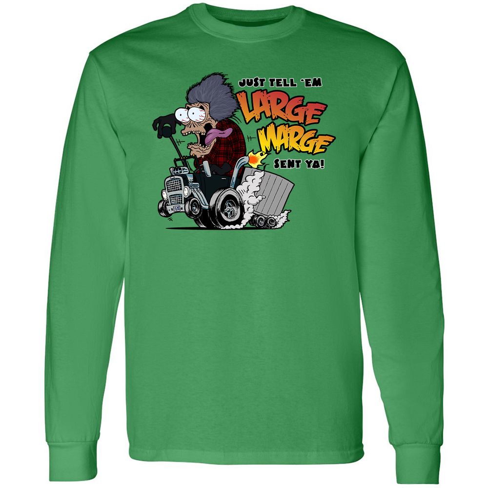 Long Sleeve T-Shirt - 6ESRHJCR - Irish Green - 10