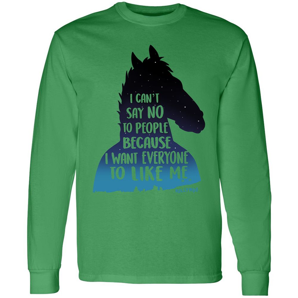 Long Sleeve T-Shirt - JLF587SS - Irish Green - 10