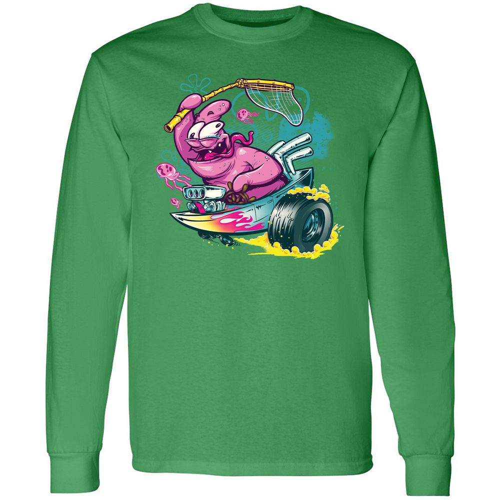 Long Sleeve T-Shirt - KHMKUNBZ - Irish Green - 10