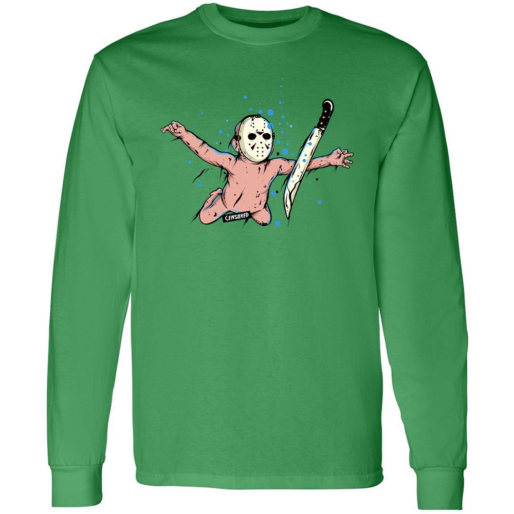 Long Sleeve T-Shirt - W9ME9T98 - Irish Green - 10