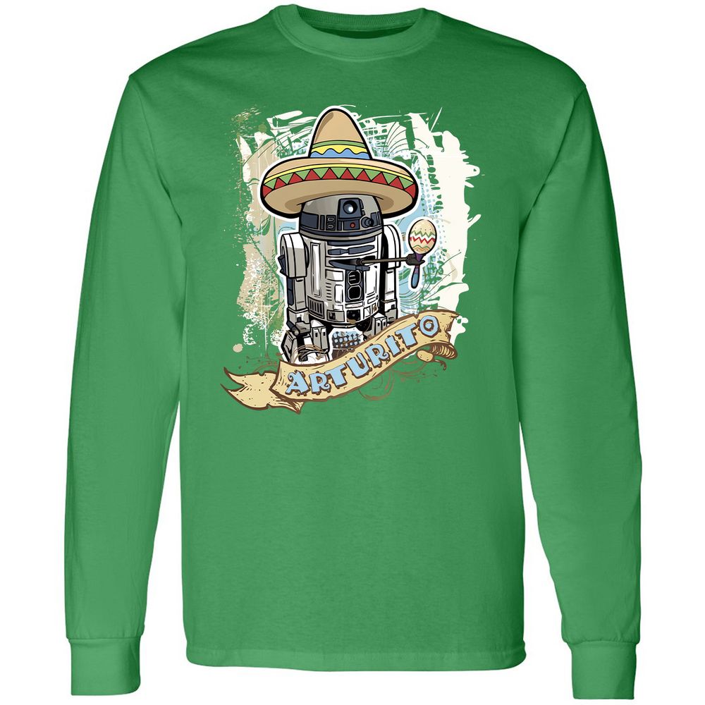 Long Sleeve T-Shirt - WHNPWQCC - Irish Green - 10