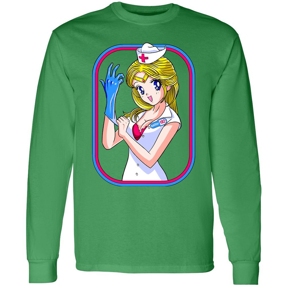 Long Sleeve T-Shirt - A7AR8TN5 - Irish Green - 10