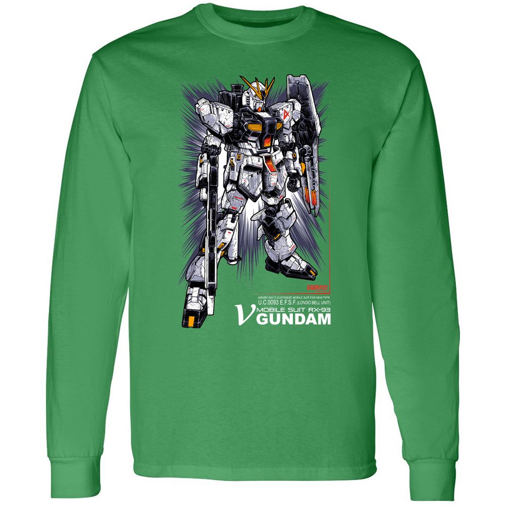 Long Sleeve T-Shirt - MXZBTDH3 - Irish Green - 10