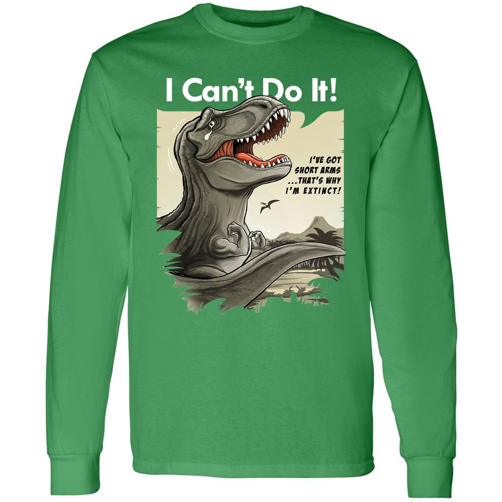 Long Sleeve T-Shirt - R2R6TXVA - Irish Green - 10