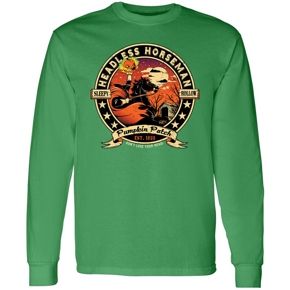 Long Sleeve T-Shirt - ZCGWVLB6 - Irish Green - 10