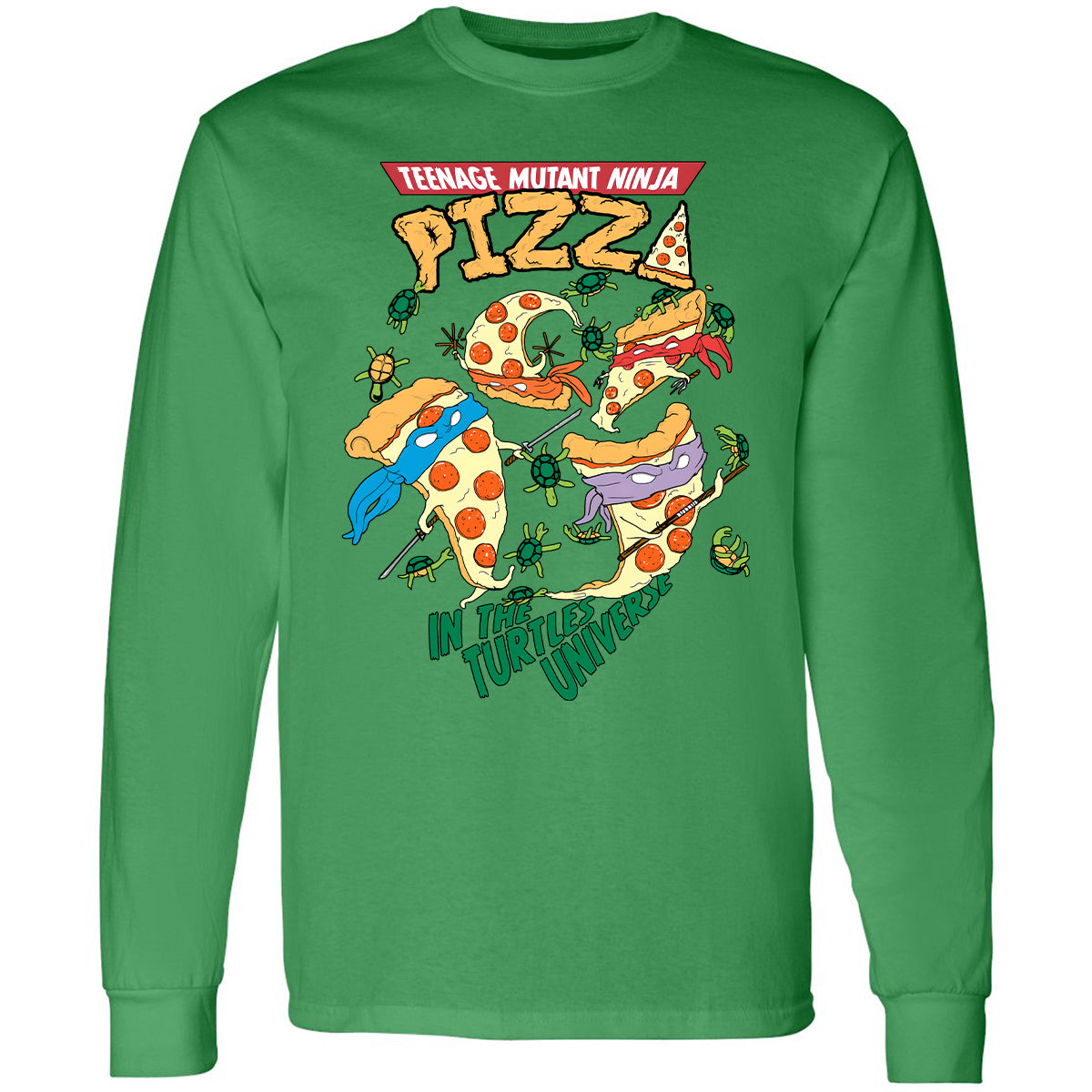 Long Sleeve T-Shirt - Q33WE7RH - Irish Green - 10